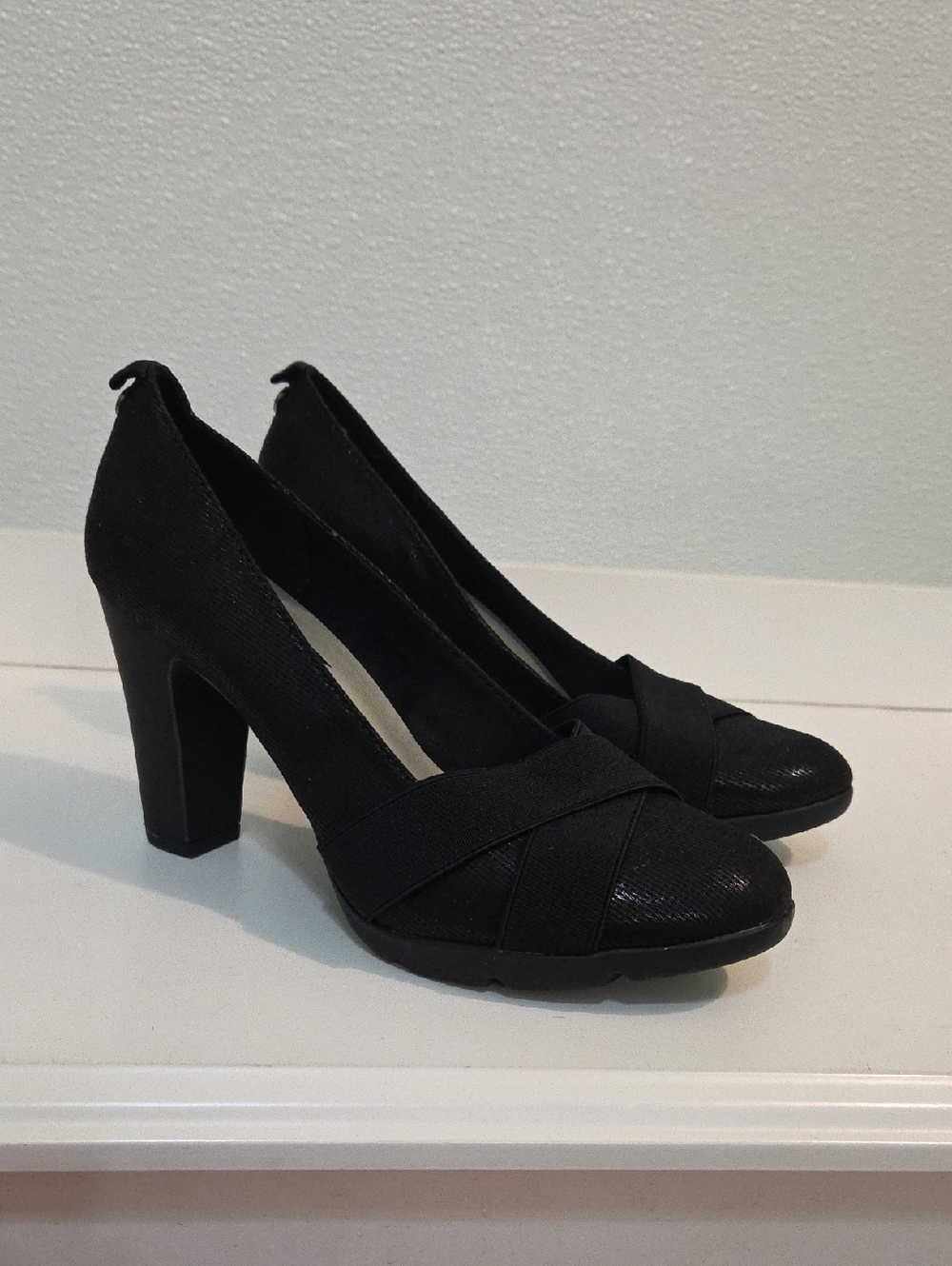 Anne Klein Classic Black Women's High Heel Pumps NWOT Size 6 1/2